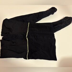 2 pairs of black tights by Sheertex XL